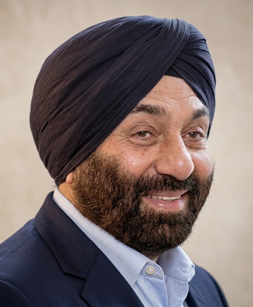Portrait of Mr. Manjit Singh, CMD, Bonn Group